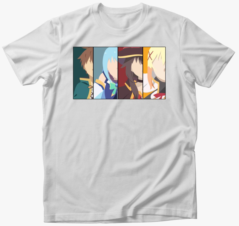 Konosuba karakterek majica