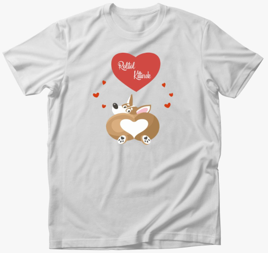 Corgis Valentin napi majica