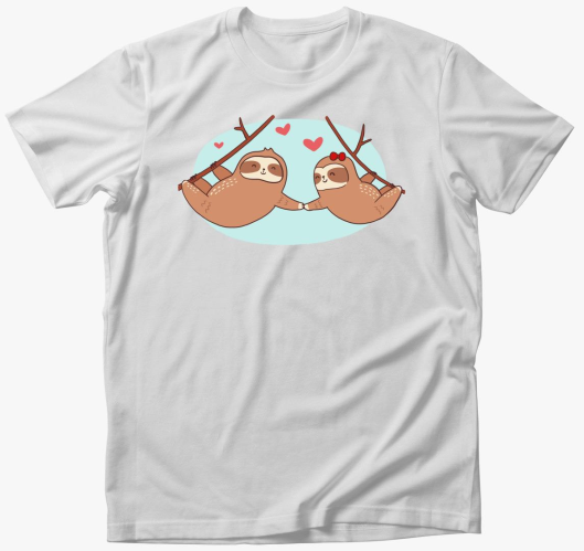 Szerelmes Valentin napi majica