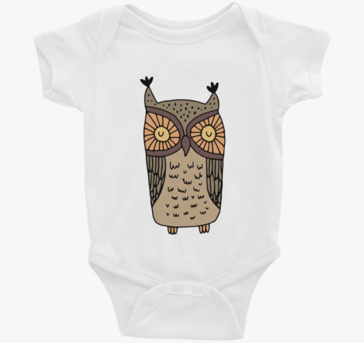 Szolid bagoly majica