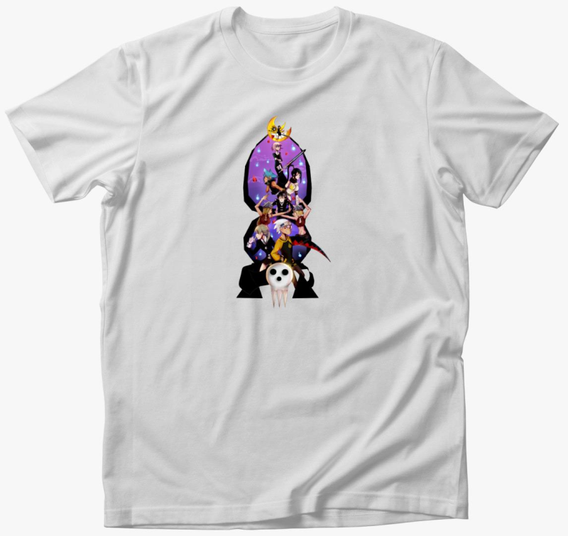 Soul Eater karakterek art majica