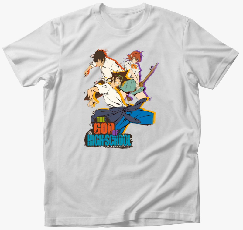 The God of High School karakterek majica