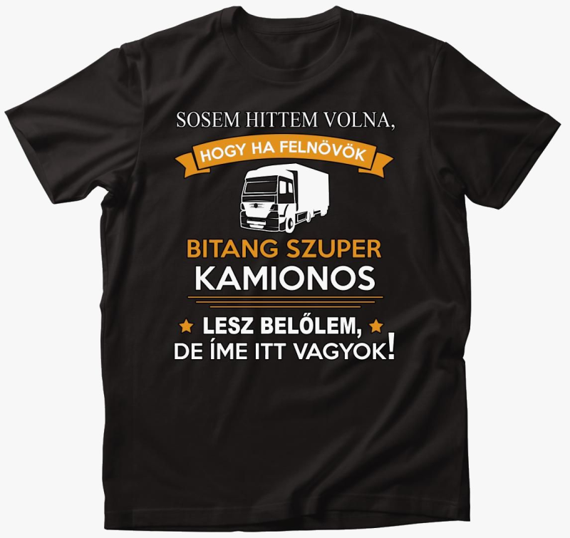 Szuper kamionos majica