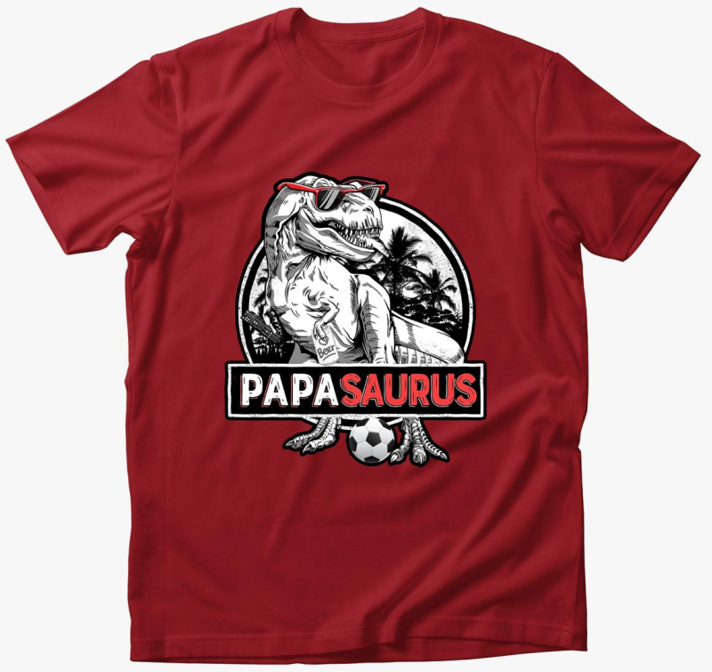Papa saurus - kratka majica za vse zaščitniške očete