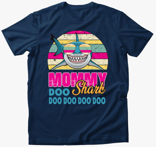 Mommy shark majica