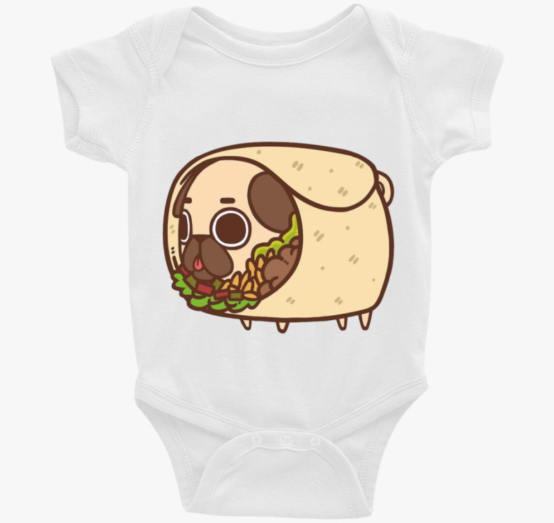 Mopsz burrito majica