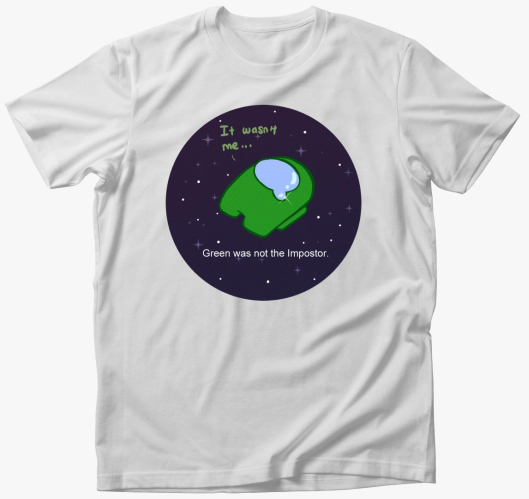 Among Us kiszavazva 2 majica