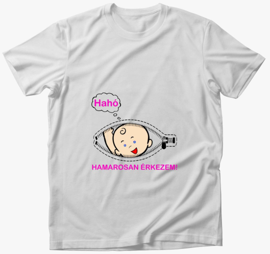 Hamarosan kismama majica