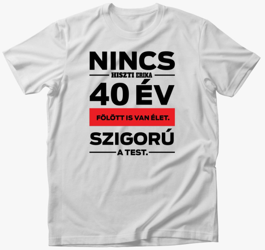 Nincs hiszti! majica in
