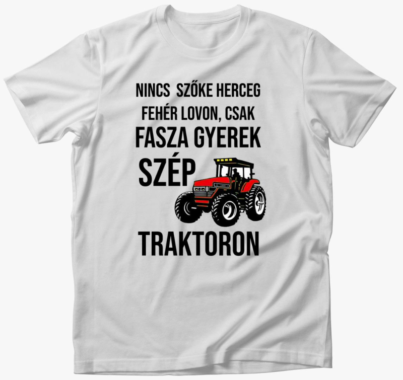 Traktoros faszagyerek majica