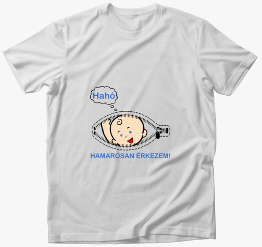 Hamarosan kismama majica
