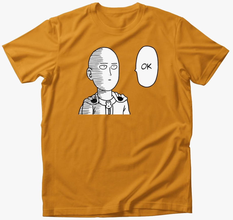 One Punch Man Saitama OK majica