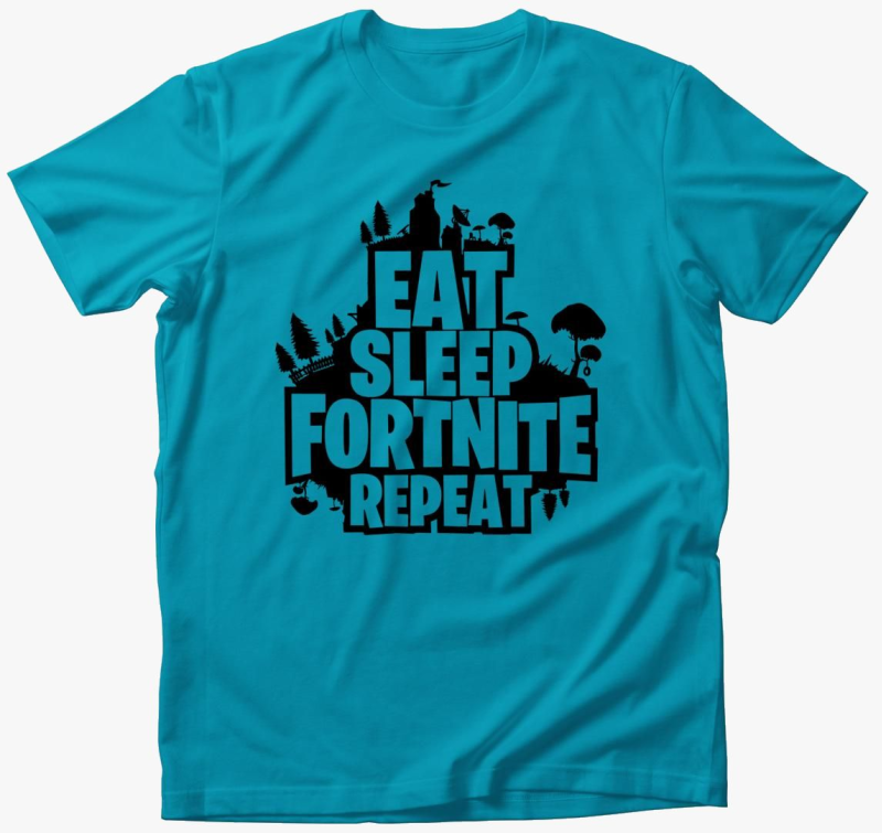 Eat Sleep Fortnite Repeat majica