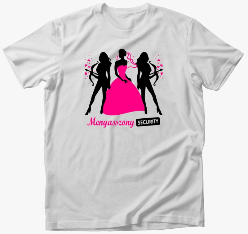 Menyasszony security majica