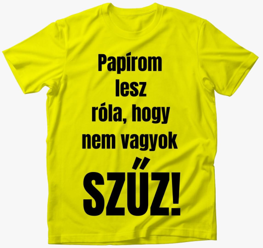 lesz hogy ne sem majica