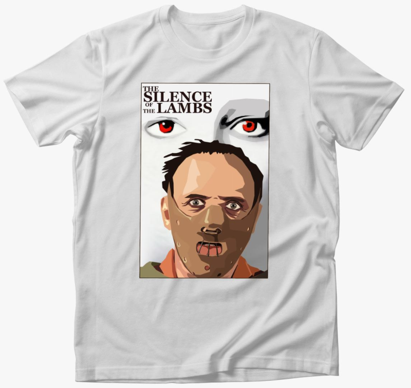 hallgatnak - Silence of the lambs majica