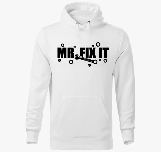 Mr fix it pulover s kapuco