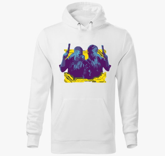 Cyberpunk characters pulover s...