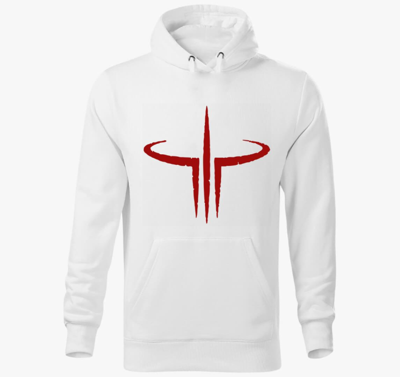 Quake 3 logo pulover s kapuco