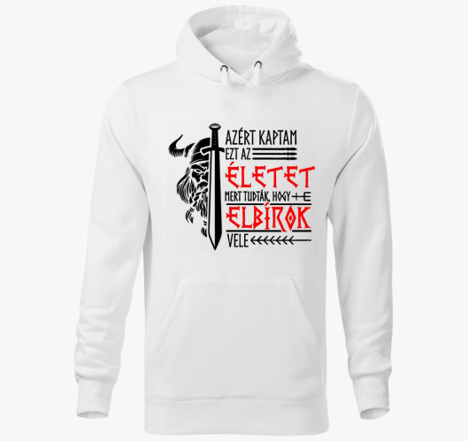 Viking pulover s kapuco