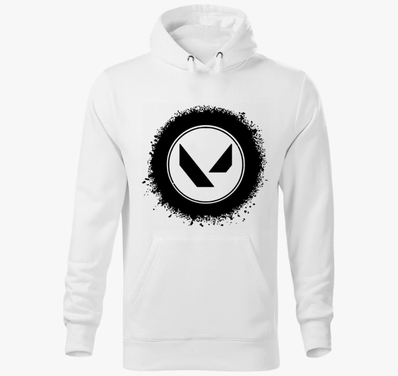 Valorant logo pulover s kapuco
