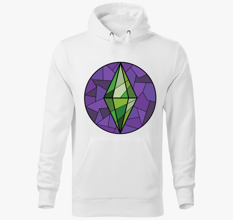 Sims logo pulover s kapuco