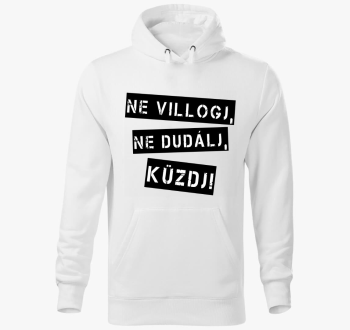 Ne villogj ne pulover s kapuco