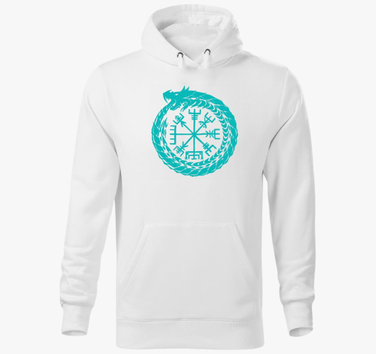 Vegvisir pulover s kapuco