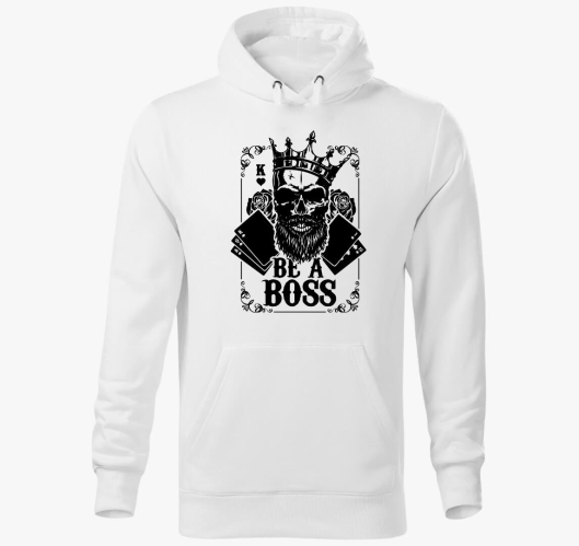 Be boss pulover s kapuco