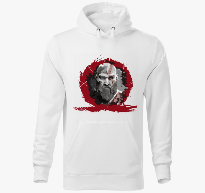 God of war kratos face pulover s kapuco