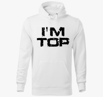 I'm Top pulover s kapuco