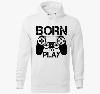 Born to play pulover s kapuco