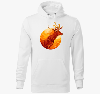 Szarvas Art pulover s kapuco
