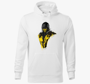Mortal Kombat Scorpion Dotted pulover s kapuco