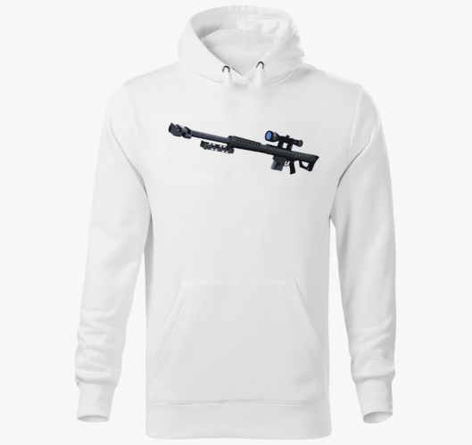 Sniper Art pulover s kapuco