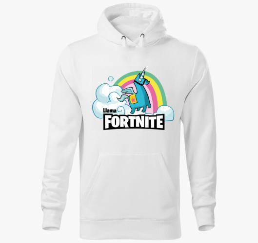 Llama Fortnite pulover s kapuc...