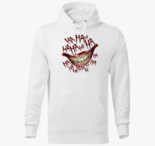 Hahaha pulover s kapuco