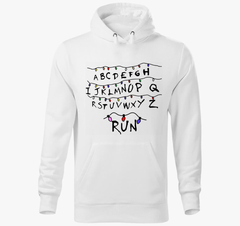Stranger Thing Run pulover s kapuco