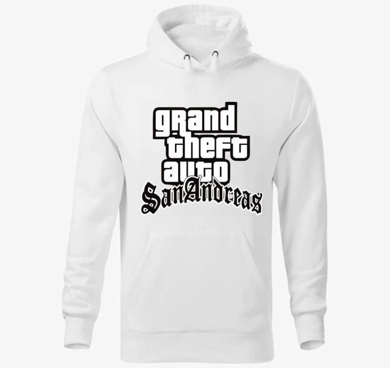 Grand Theft Auto San Andreas pulover s kapuco