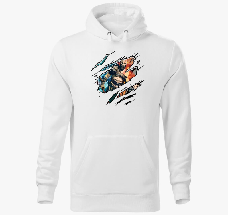 God of war repedezett pulover s kapuco