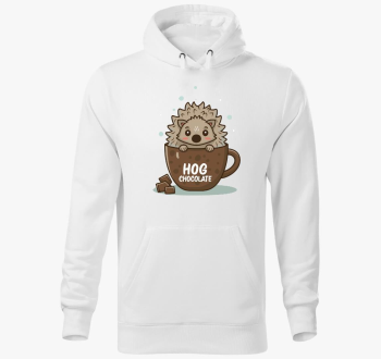 HOG chocolate pulover s kapuco