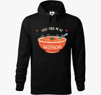 You had me at Gazpacho pulover s kapuco