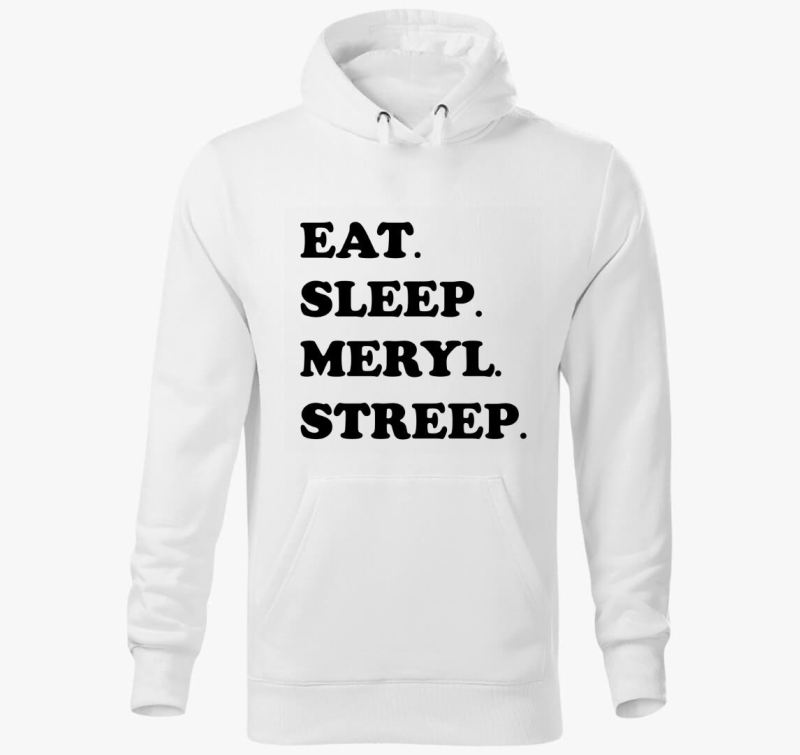 Meryl Streep pulover s kapuco