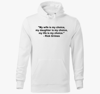 Rick Grimes pulover s kapuco