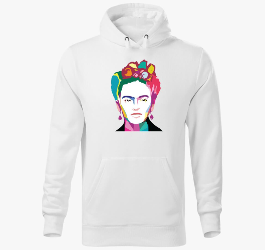 Frida pulover s kapuco