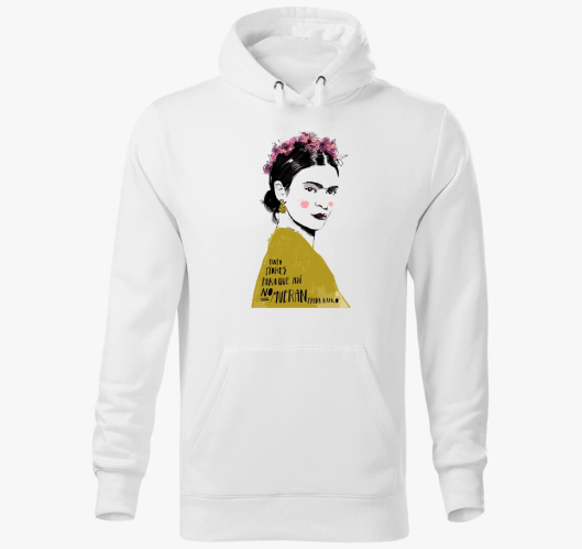 Frida Kahlo pulover s kapuco