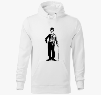 Charlie Chaplin pulover s kapuco