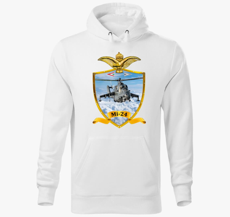 Pajzs Mi-24 pulover s kapuco