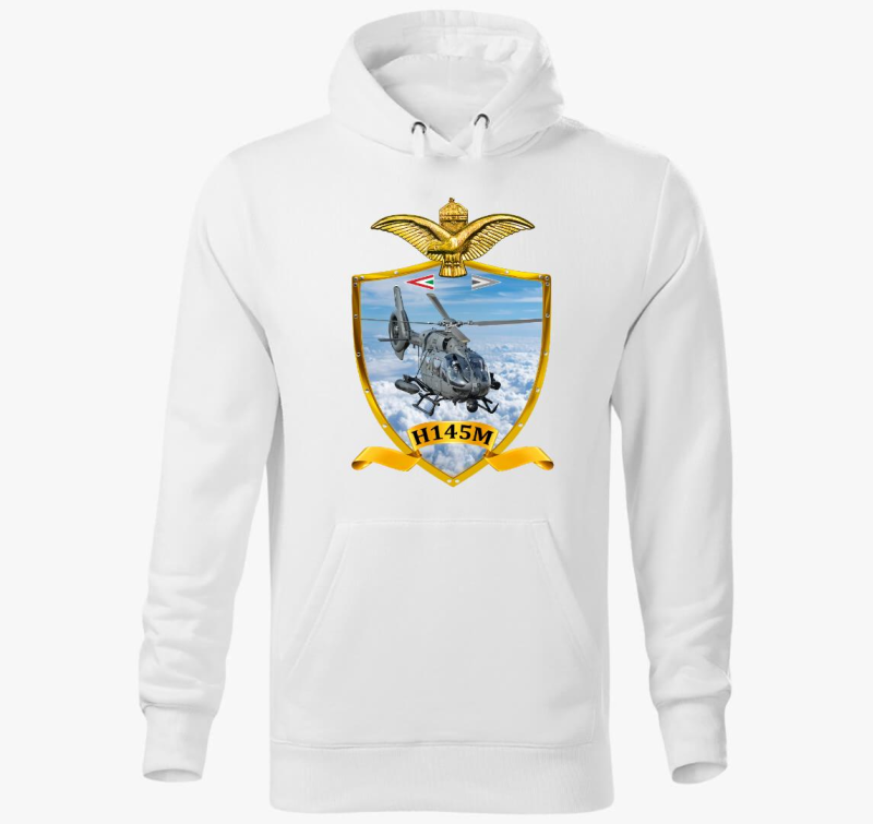 Pajzs H145M pulover s kapuco