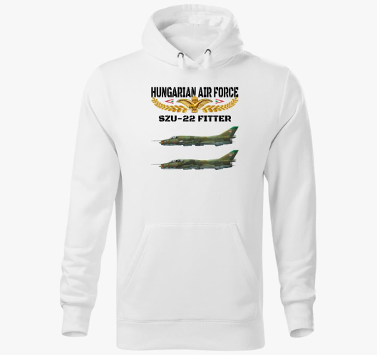 Aranysas Szu-22 pulover s kapu...